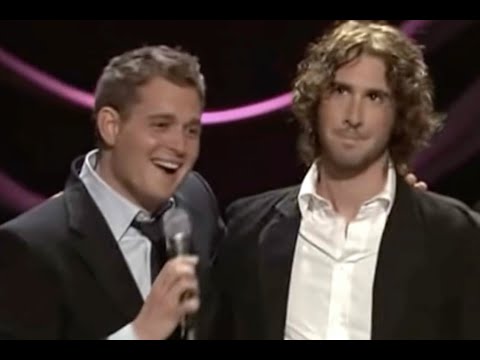 Josh Groban with Michael Bublé