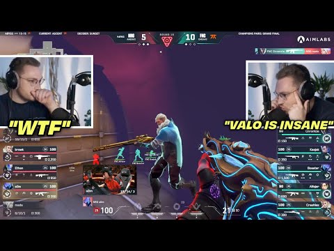 ohnepixel Reacts to The Best NRG & FNATIC Plays from VCT Paris Finals