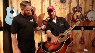 Video thumbnail for Guitar Center New from NAMM 2015 - Fender Kingman ASCE Acoustic Guitar by Guitar Center