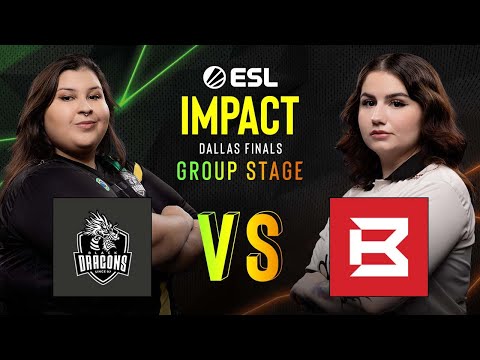 B4 fe vs. Black Dragons fe - Map 2 [Vertigo] - ESL Impact S3 Dallas Finals 2023 - Group A