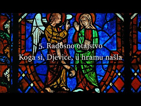 Prijestolje mudrosti - 5. Radosno otajstvo (Pronalazak Isusa u hramu)