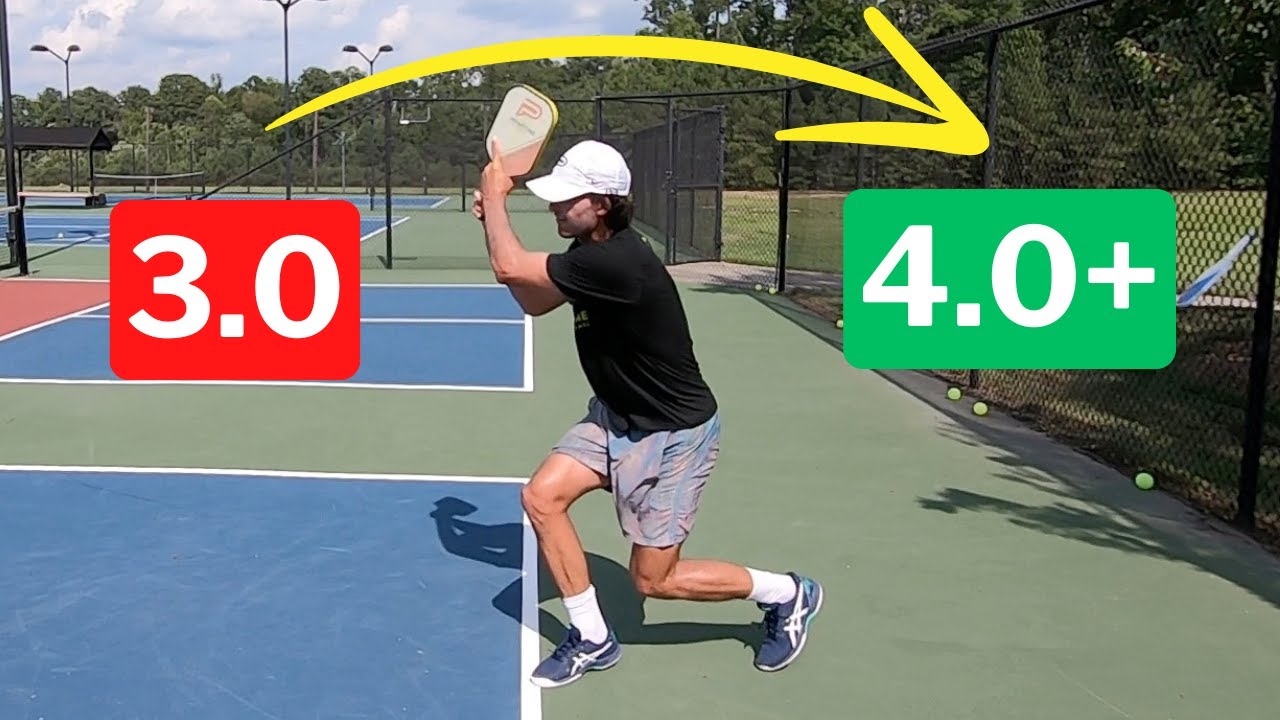 How To Breakthrough To 4.0+ Pickleball (Key Shots Explained)