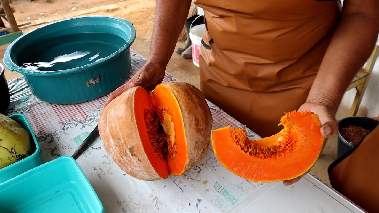 DOCE DE ABOBORA PASSO A PASSO (DO MEU JEITO)