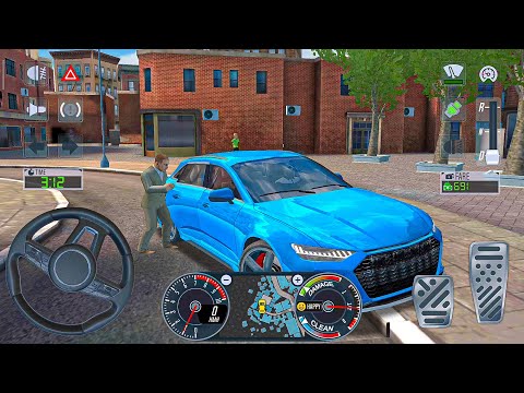 City Taxi Driving Picks Up Passenger: VIP Client Taxi Driving simulator - car game android gameplay