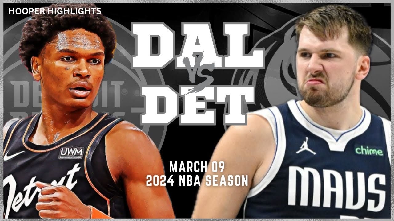 10.03.2024 | Detroit Pistons 124-142 Dallas Mavericks
