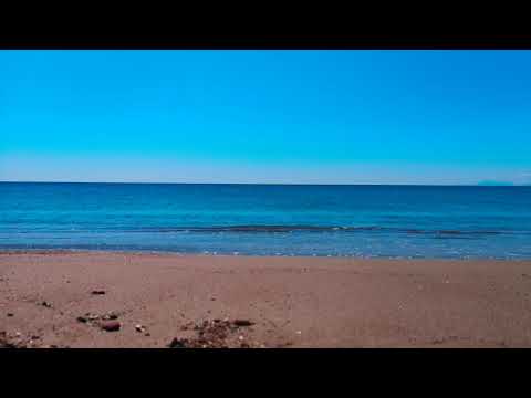 Beautiful beach background 4K free stock footage