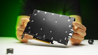 World's Tiniest RTX 4090 (liquid cooled)