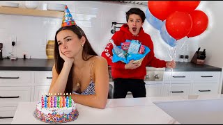 NOBODY CAME TO HER BIRTHDAY.. SO I SURPRISED HER!!