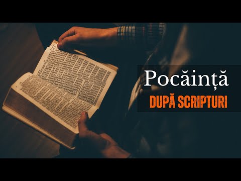 Pocăință după Scripturi |CFC Galați | Daniel Profire |