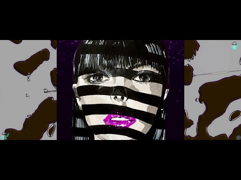 Dopamine (feat. Eyelar) - Purple Disco Machine - Music Visualization - Trippy - 4K