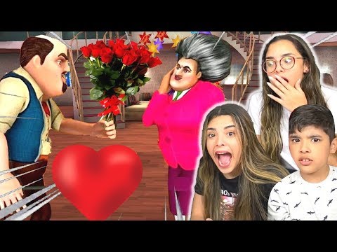A PROFESSORA DO MAL TEM UM NAMORADO !!! #4 - (Scary Teacher 3D)