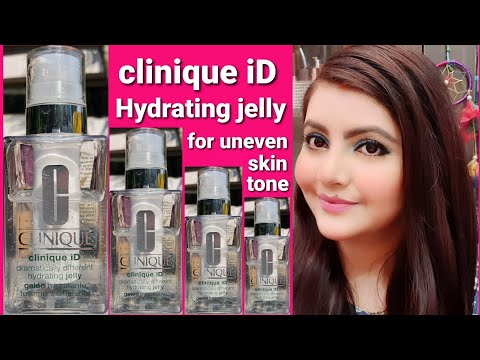 My CliniqueiD |dramatically different hydrating jelly with white cartridge for uneven skintone| RARA Video