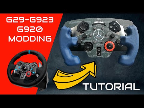 CÓMO INSTALAR un MOD F1 - GT3 en LOGITECH G923 G29 G920 - TUTORIAL