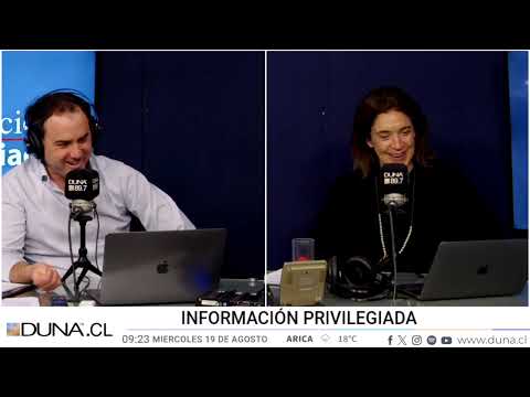 DUNA 89.7 FM |   INFORMACIÓN PRIVILEGIADA  | MIÉRCOLES 19 DE AGOSTO
