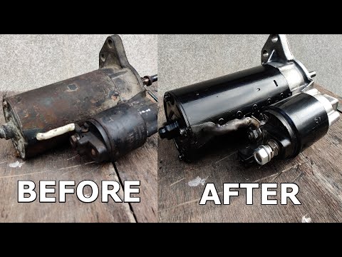 VW Golf MK1 restoration ep.8 - Bosch STARTER