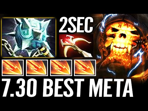 🔥 7.30 CLINKZ + Gleipnir 100% BEST META - Burning Barrage 2s Root WTF Killing Machine Dota 2 Pro