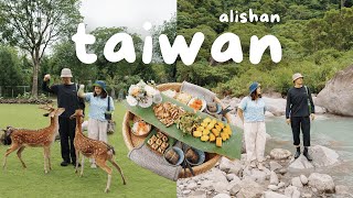 Alishan Taiwan Vlog 🇹🇼 Best Things to Do in Chiayi, Deer Park, Hidden Gems | Taiwan Travel 2025
