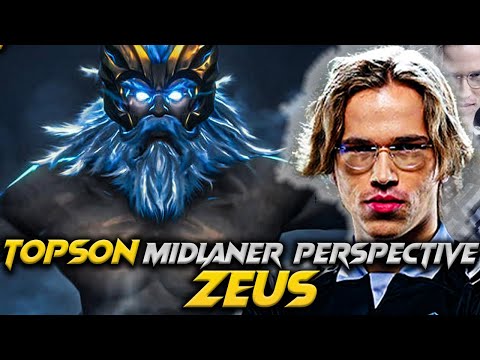 New Patch 7.37b - Topson Zeus The Midlane MVP - Dota 2 Pro Gameplay #zeus #topson