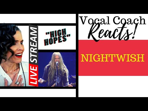 LIVE REACTION "High Hopes" NIGHTWISH Vocal Coach Reacts & Deconstructs