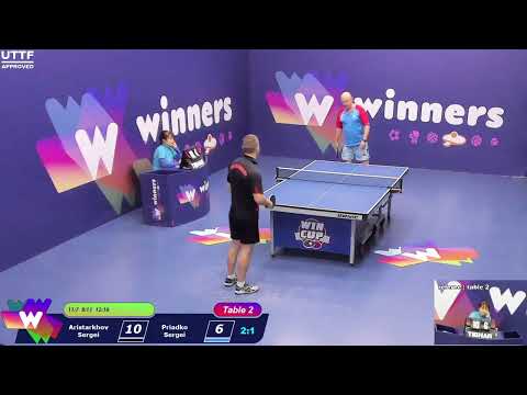 WINners CUP table 2  12.01  Aristarkhov Sergei - Priadko Sergei   21:30