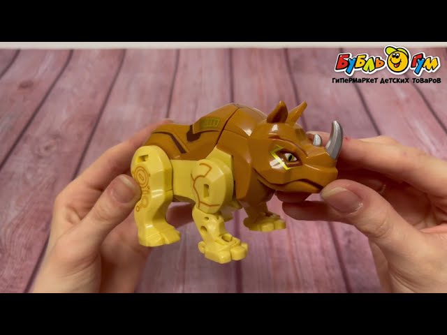Робот-трансформер Lanson Toys Носорог  - видео