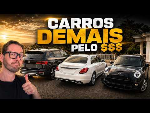 ESSES CARROS SÃO IMPERDÍVEIS ATÉ R$150MIL!!😱