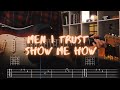 Show Me How Men I Trust Сover / Guitar Tab / Lesson / Tutorial
