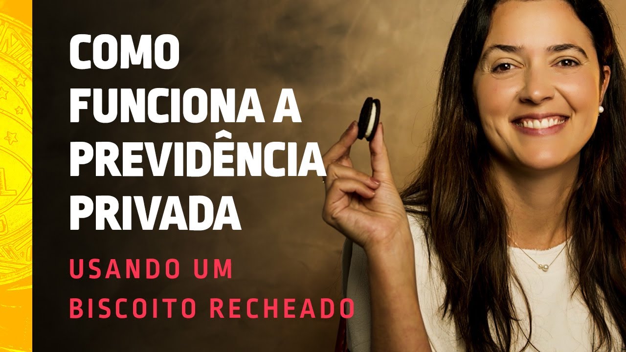 Como funciona a PREVIDÊNCIA PRIVADA - usando um biscoito recheado