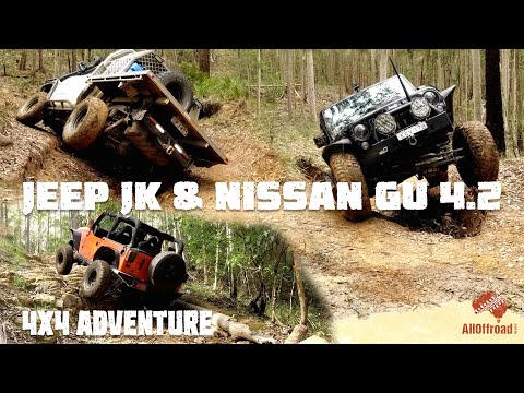 4x4 Watagans  Jeep JK Sport 33", Jeep Wrangler JK CRD 37" and Nissan Patrol 4.2 35"