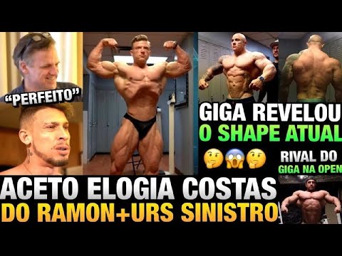 COSTAS DO RAMON IMPRESSIONARAM ACETO - GIGA REVELA CONDIÇÃO ATUAL - URS MOSTRA SHAPE COMPLETO