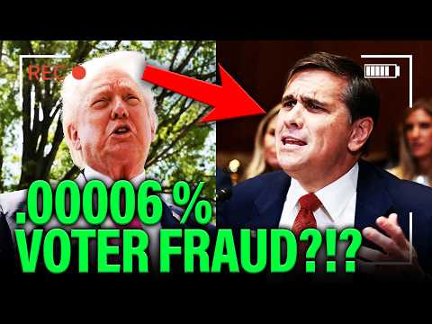 Trump LIVID as Data Shows Just 1 Fraudulent Vote for every 1.7 Million Votes Cast!!!