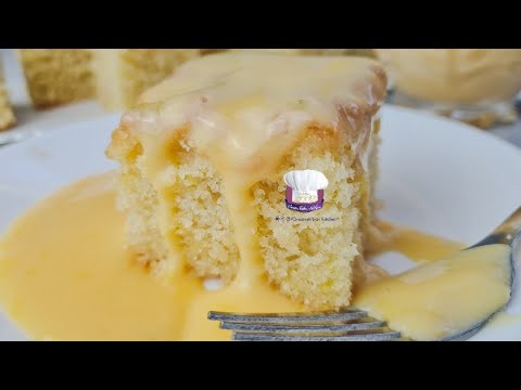 ICED LIME SQUARE CAKE