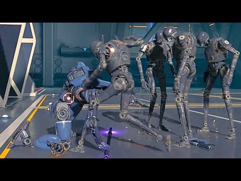 KX Security Droid VS Imperial Droid | STAR WARS JEDI SURVIVOR