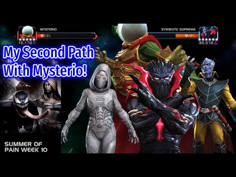 Summer Of Pain 2nd Path With Mysterio (Ghost, Symbiote Supreme,Grandmaster) | MCOC