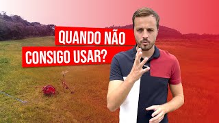 Quando não é possível irrigar com o Irrigat?