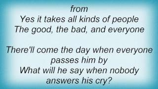 Roy Orbison - It Takes All Kinds Of People Lyrics