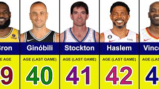 👴 The Oldest Players In NBA History | John Stockton, LeBron James, Vince Carter, Michael Jordan