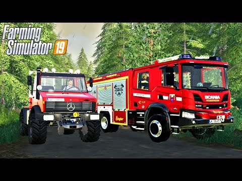 Farming simulator 2019 - EMERGENCY TREE ON RAILWAY!!!