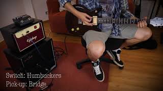 Video thumbnail for [Test] Hondo II Professional - Epiphone Valve Junior - HB Vintage30 by Container Audio Room