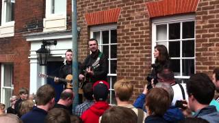 The Gun - Reverend and the Makers (Acoustic Busking Session Sheffield 17/06/12)
