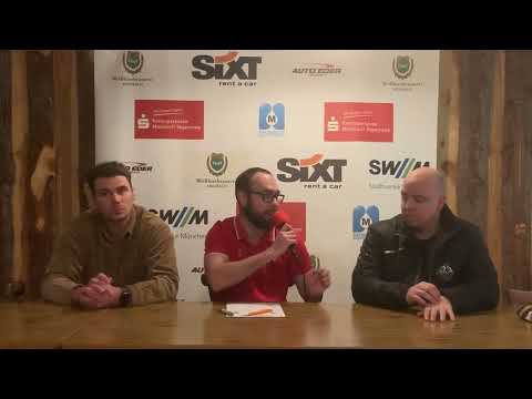 Pressekonferenz Bayernliga-Meisterrunde 2022/23: TEV Miesbach - EHC Königsbrunn 12.02.2023