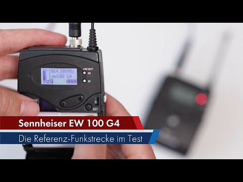 Sennheiser EW 112p G4 | Der Funkstrecken-Klassiker im Test [Deutsch]