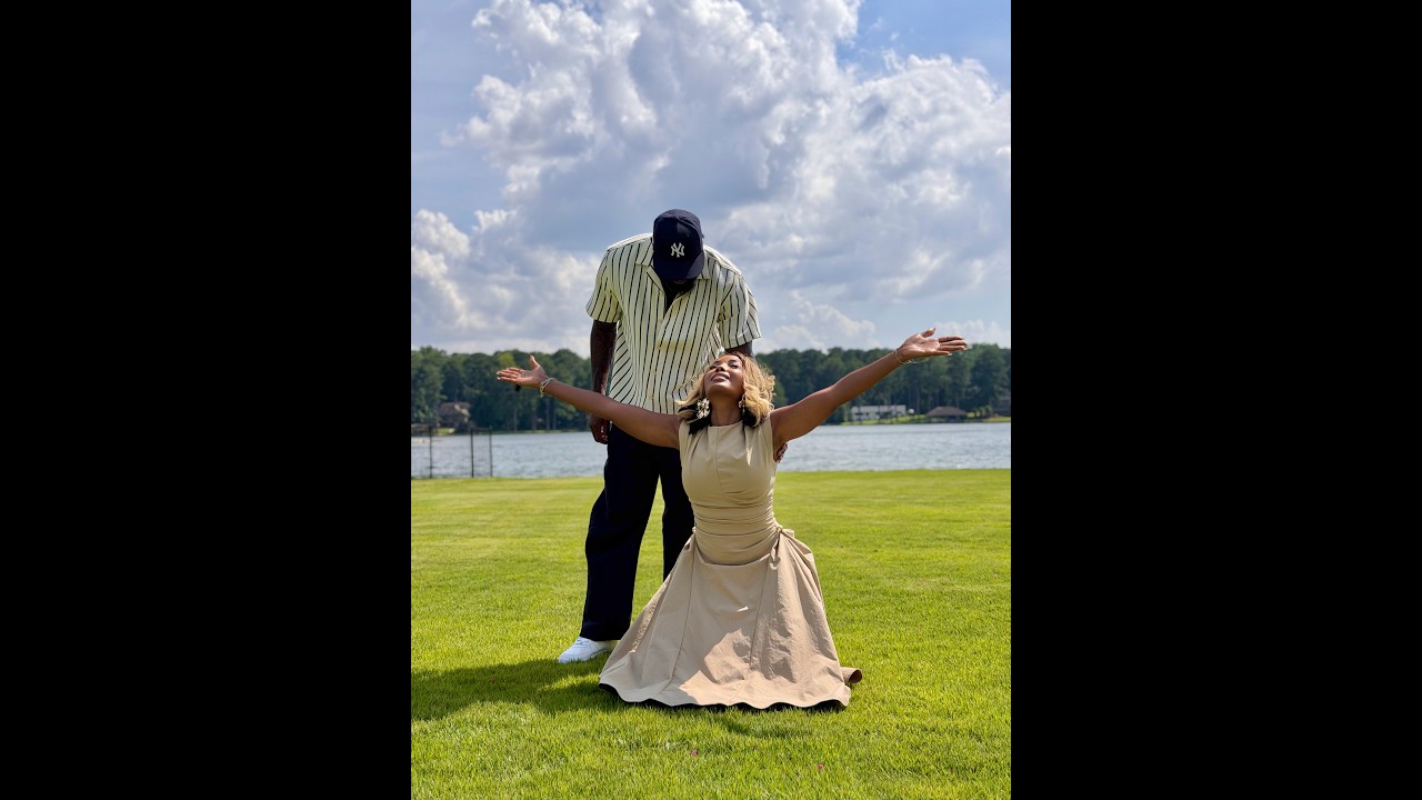 When Amber praises God for a good man!