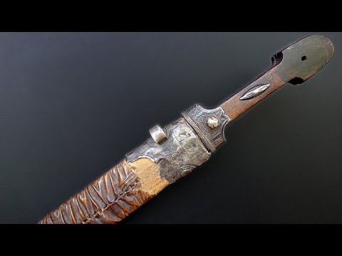 Restoration of SILVER Dagger - I SAVED it from Vandals!
