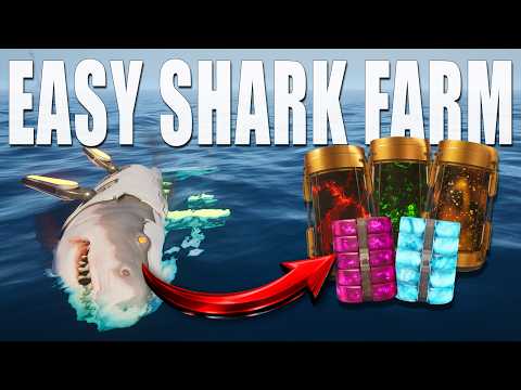 How To KILL Sharks FAST for RARE LOOT in The Last Caretaker (Zero Damage method).