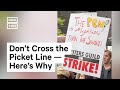 What Is Crossing A Picket Line?