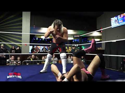 "Flyin" Brian Pillman Jr. VS. "RETRO A.G." Anthony Greene - New England All Star Wrestling (Hilites)
