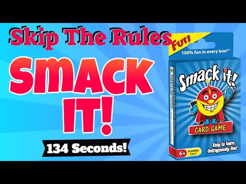 Skip The Rules #21: Smack It! Card Game  *2 Minutes*