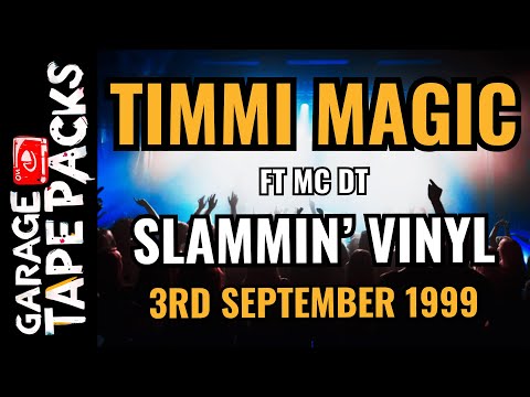 Timmi Magic Ft. Mc DT | Slammin’ Vinyl @ Bagleys | 03.09.1999 | Old Skool UK Garage Set