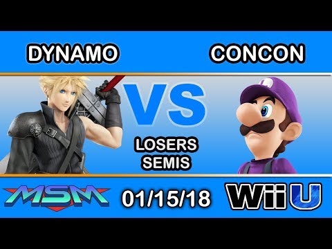 MSM 129 - Dynamo (Cloud) Vs. SS | Concon (Luigi) Losers Semis - Smash 4